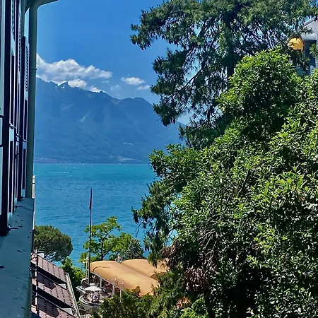Montreux Appartement Centre Lac Exterior foto